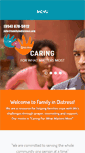 Mobile Screenshot of familyindistress.org